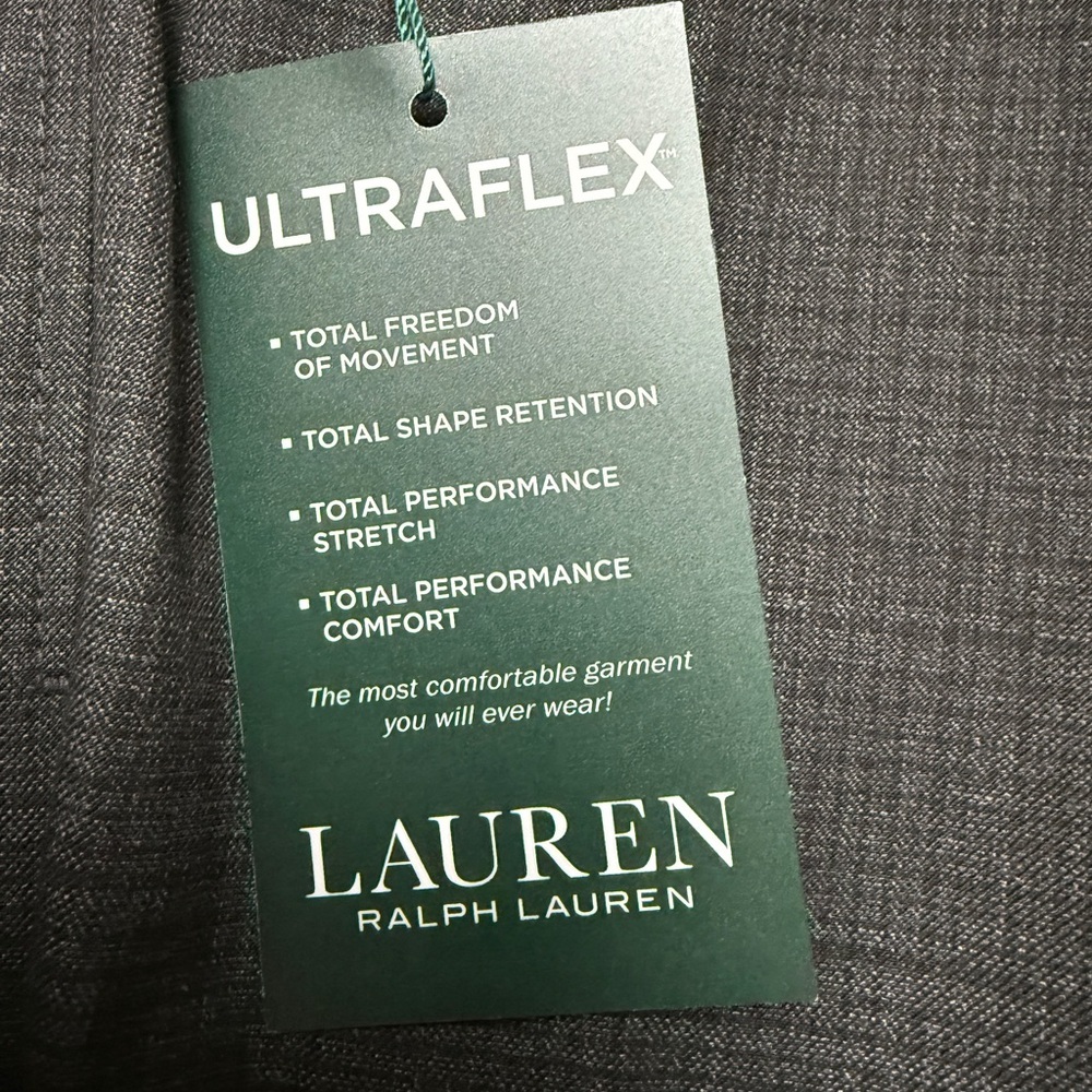 Ralph Lauren Dark Gray Men’s Dress Pants 34x30 - Picture 3 of 5
